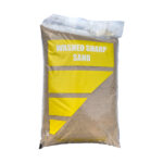 Sharp Washed Sand 25KG Bag